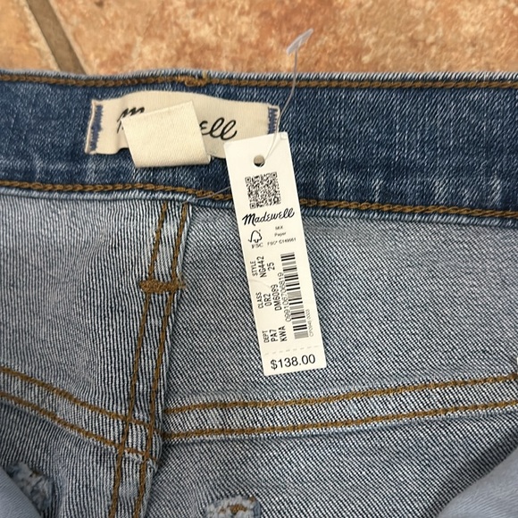 NWT Madewell The Mid-Rise Perfect Vintage Jean - Size 25 - Picture 9 of 9